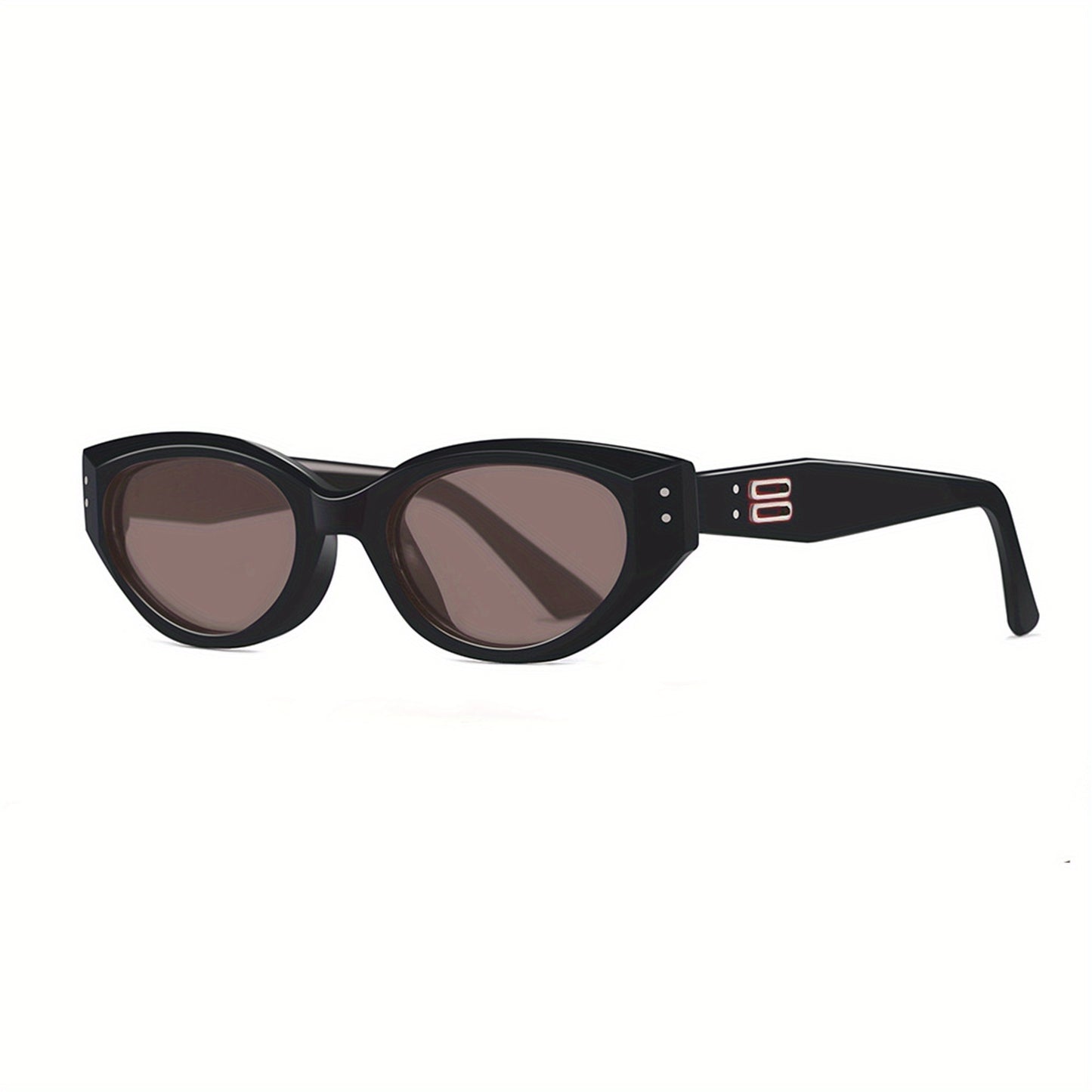 MYIAUR Chic Retro Cat Eye Glasses for Women & Men - Y2K Inspired Small Face Frame