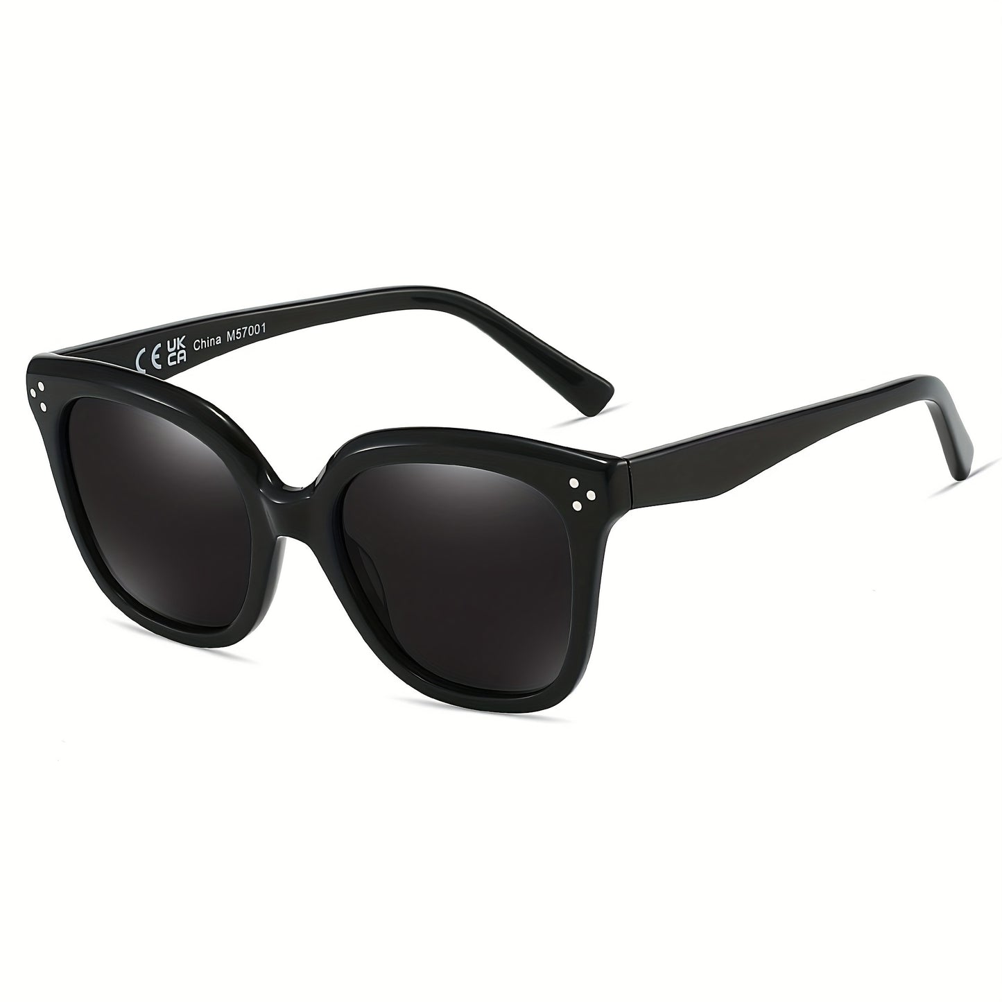 ZENOTTIC Polarized Glasses Women Trendy: Square Designer Acetate Glasses - Retro Shades For Vacation UV400 Protection