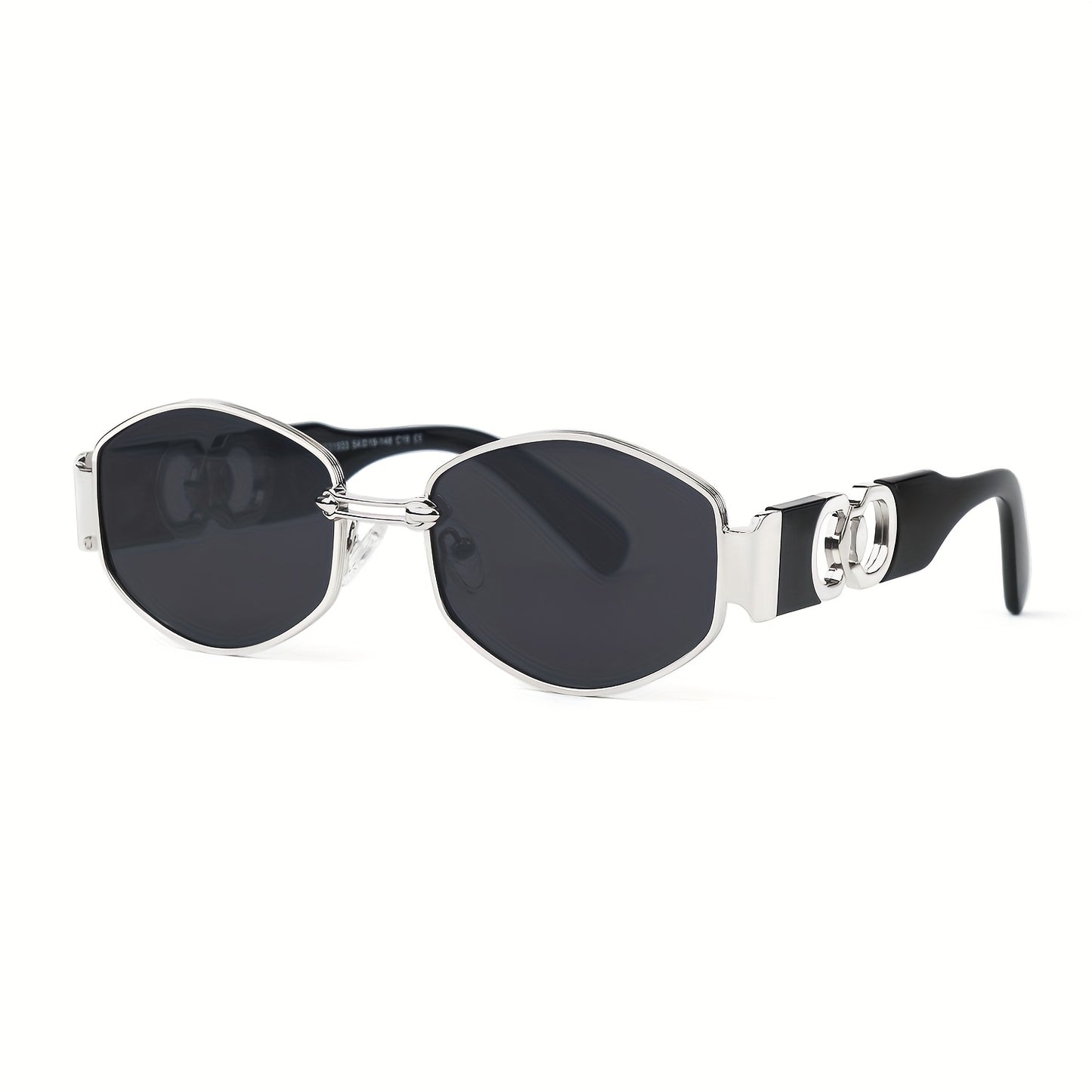 Vintage Oval Narrow Frame Sunglasses for Women and Men