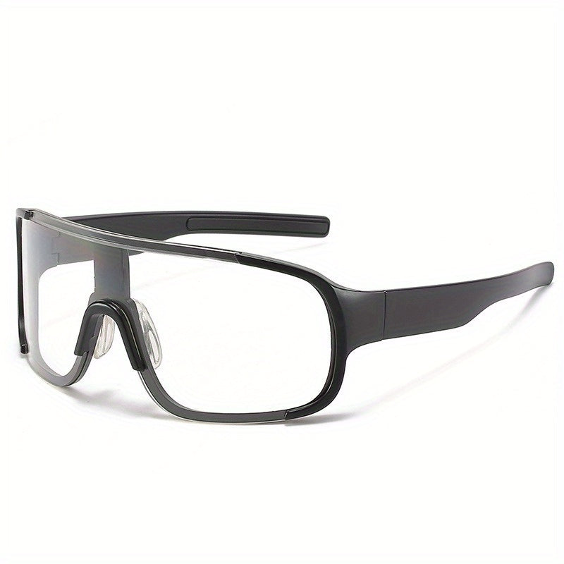 Women'S Classic Black Frame Fashion Glasses - Windproof, UV400 Protection