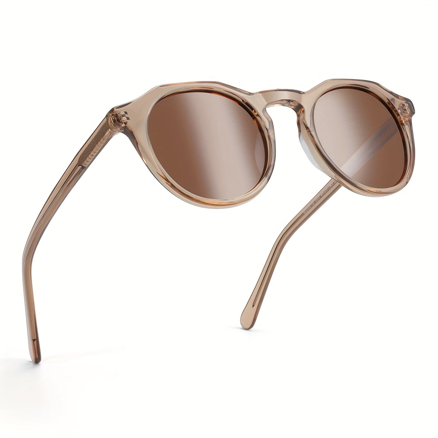 ZENOTTIC Vintage Round Polarized For Men Women UV400 Protection Shade