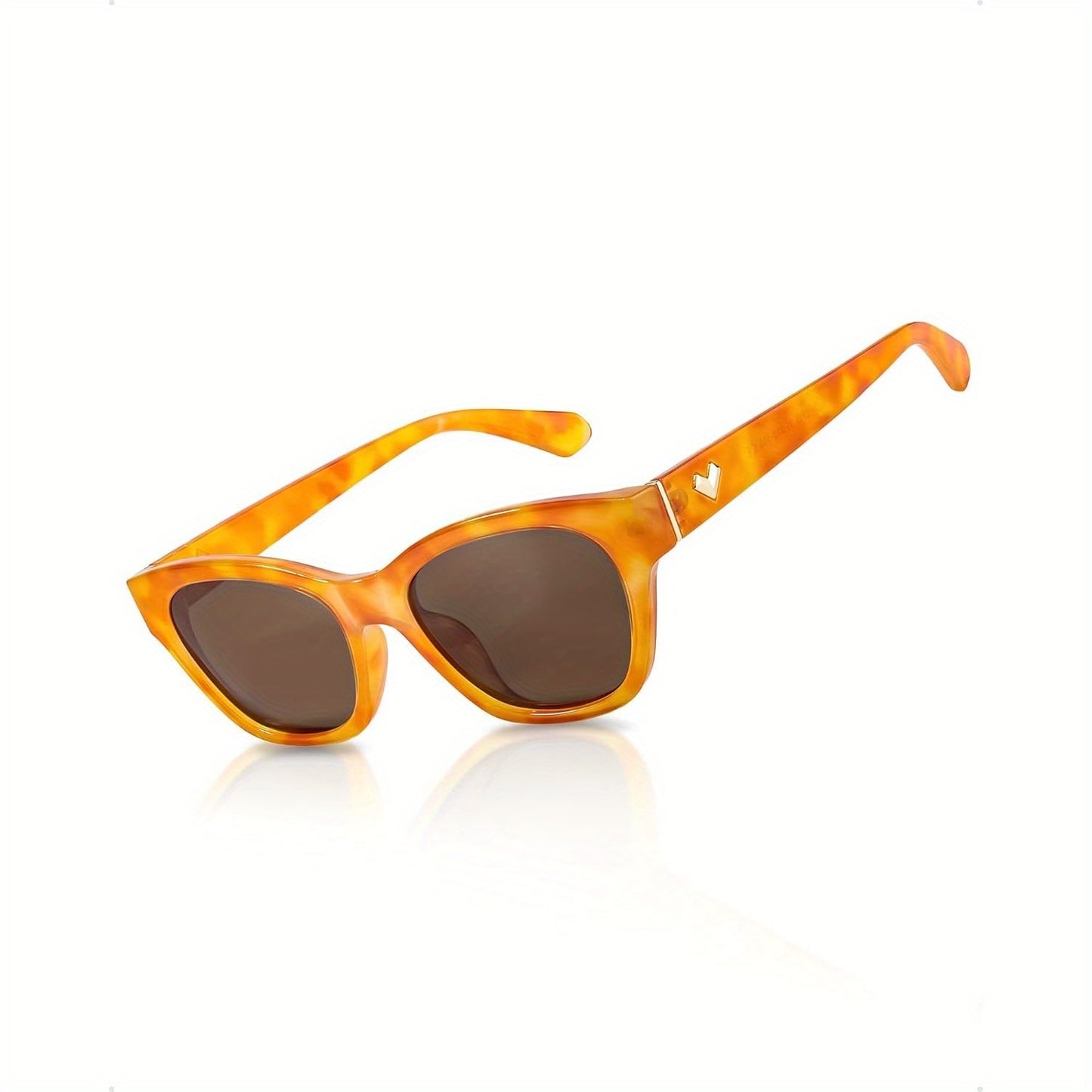 Small Polarized Glasses for Women Trendy Classic Cat Eye Glasses for Narrow Face with UV400 Protection LS2315