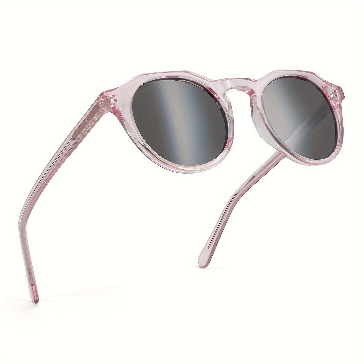 ZENOTTIC Vintage Round Polarized For Men Women UV400 Protection Shade