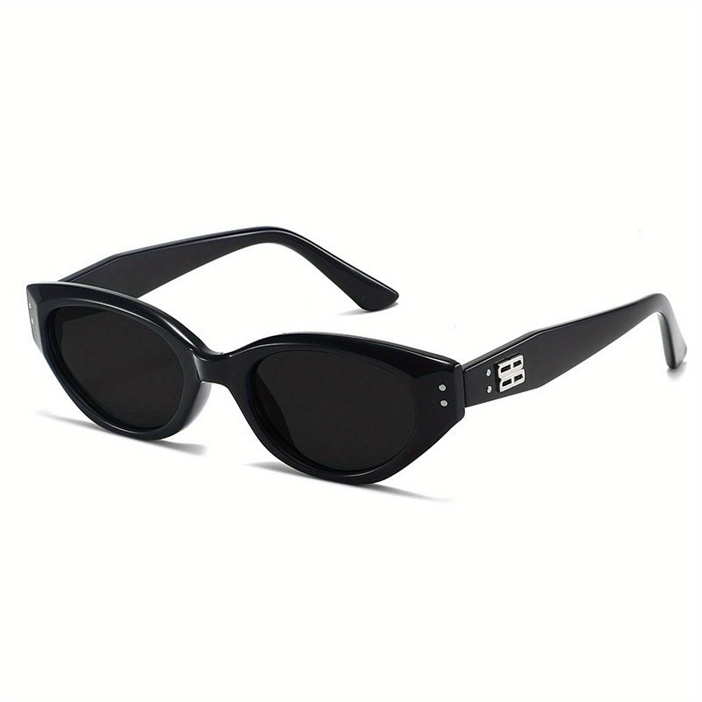 MYIAUR Chic Retro Cat Eye Glasses for Women & Men - Y2K Inspired Small Face Frame